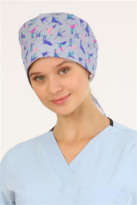 Owlet Medikal Desenli Kuş Cerrahi Bone