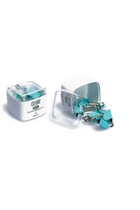 Mas Cubbie Omega Renkli Kıskaç 19mm Turkuaz 6 Adet