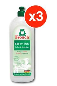 Frosch Badem Özlü Sıvı Bulaşık Deterjanı 750 Ml X 3 Adet