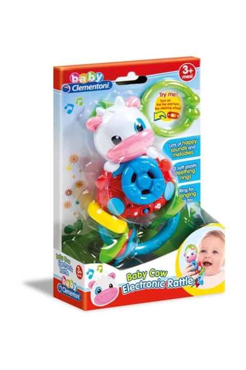 CLEMENTONI Çıngırak Baby Clementoni Sevimli Inek