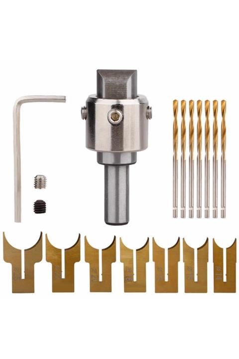 Rox Wood Ahşap Yuvarlak Boncuk Şekillendirme Matkap Ucu Seti