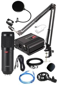 Lastvoice Bm800 Youtuber Mikrofon Phantom + Stand + Filtre Set