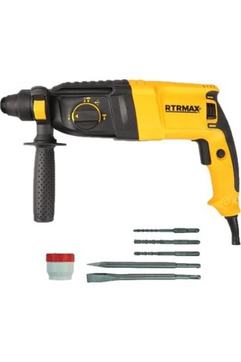 Rtrmax Rtm 226 800 W 5 Parça Setli Kırıcı Delici Matkap 2 Yıl Garantili