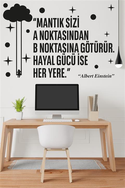 Seda Marketing Siyah Duvar Yazısı Sticker