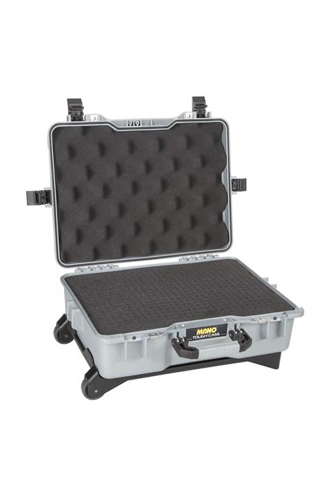 MANO Mtc 430C Gri - Yumurta Sünger + Kare Lazer Kesim Süngerli Tough Case Pro Takım Çantası