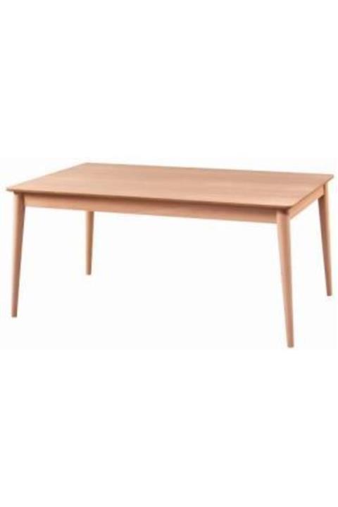 Bendegan 170'lik Sabit Retro Masa Cilasız Ham Ahşap