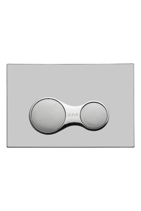 VitrA 740-0485 Sırıus Kumanda Panelı,mat-parlak Krom