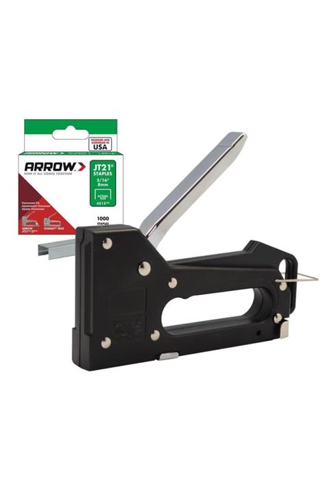 ARROW Es21 Easy Shot 6-8mm Mekanik Zımba Tabancası + 1000 Adet Zımba