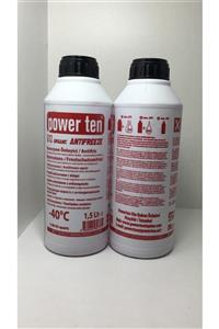 Powerten Kırmızı Antifriz 1,5lt 2 Adet