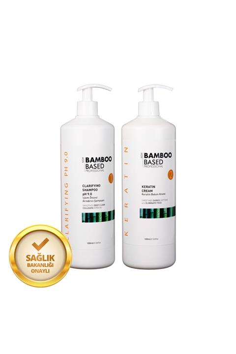 Bamboo Based Professional Keratin Botoks Bakım Seti 1000ml