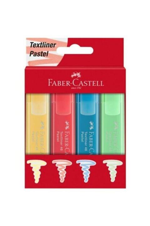 Faber Castell Pastel Fosforlu Kalem 4 'lü Set