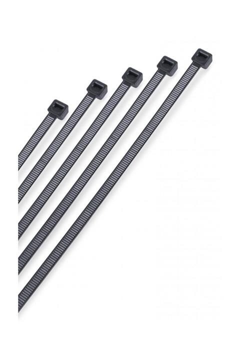 AKSUFEZ Plastik Beyaz Cırt Kelepçe 4.8 X 250 mm 100 lü Tnr-0429