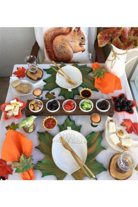 Sister Home Design Çınar Peçete Halkası & Peçete Yüzüğü