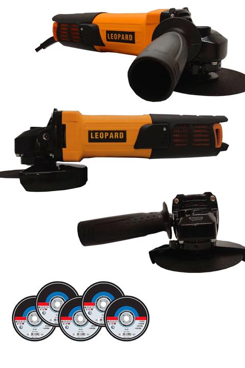 Leopard Power 2800 Watt Sjs Çift Metal Şanzuman Avuç Içi Taşlama Makinesi