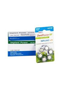 ZeniPOWER Koklear Implant Kulaklık Pili *675* Numara (10x6=60 Adet)