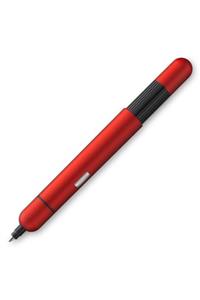 Lamy Pico Mat Kırmızı Gövde Basmalı Metal Tükenmez Kalem