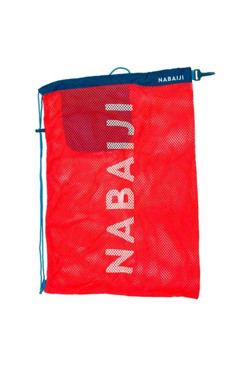 Nabaiji File Deniz Plaj Havuz Yüzücü Çantası Neon Mercan 30 L