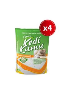 temizmama Silika Kristal Kedi Kumu 4 Adet x 3.8 Litre