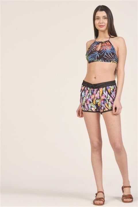 Freshness Bn-13 Kadın Siyah Şort