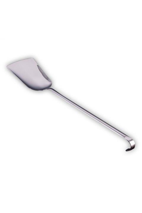 NO NAME Paslanmaz Düz Karnıyarık Servis Spatulala 30 Cm