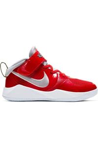 Nike Unisex Kırmızı Team Hustle D9 Auto (ps) Basketbol Ayakkabısı Cq4278-600