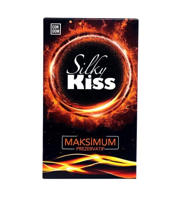 Silky Kiss Maximum Tırtıklı Ve Benekli Prezervatif