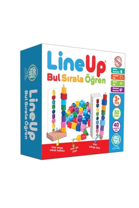 zekaoyunkitap Circle Toys Line Up (bul Sırala Öğren)