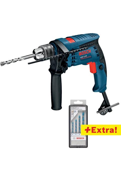 Bosch Gsb 13 Re Professional Darbeli Matkap + Delme Ucu Seti - 0601217192
