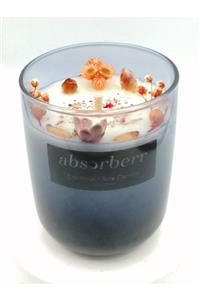 ABSORBERR Blue 270 Ml - Citrine Enerji Taşlı - Soya & Coconut Mumu - Jasminum (yasemin)