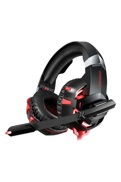 Onikuma K2 Pro Gaming Kulaklık Siyah/kırmızı