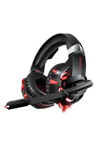 Onikuma K2 Pro Gaming Kulaklık Siyah/kırmızı