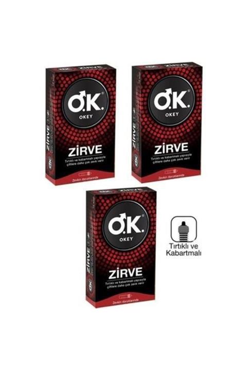 Okey Prezervatif Zirve 3'lü (30 Adet)
