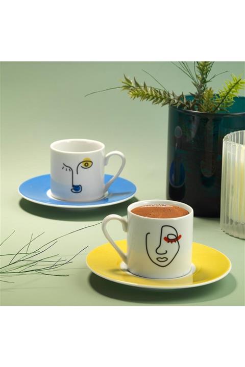 Kütahya Porselen Rüya Kahve Takımı 2 Kişilik  11335