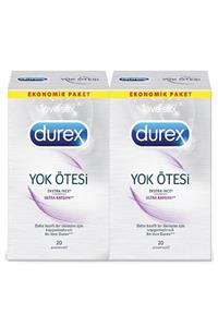 Durex Yok Ötesi Ultra Kaygan 20 li x 2 Adet