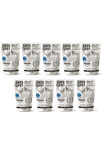 Cats101 Tozsuz Silika Kedi Kumu - Idrar Kurutucu Mikrop Önleyici Kristal Kedi Kumu - 3,8 Lt X 9 Pkt