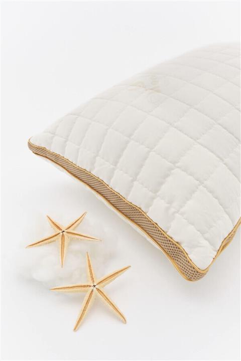 Kadınca Bihome Tekstil Kadınca Yün Yastık - Ekru