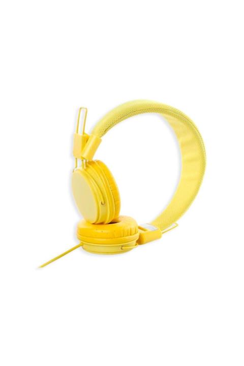 zore Düvenci Ticaret Jhp-05 Kablolu Büyük Kulaklık Sarı