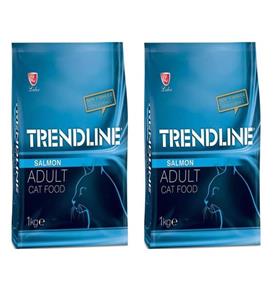 Trendline Somunlu Yetişkin Kedi Maması 1 Kg 2'li Set