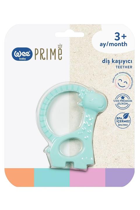 Wee Baby Prime Silikon Diş Kaşıyıcı Yeşil