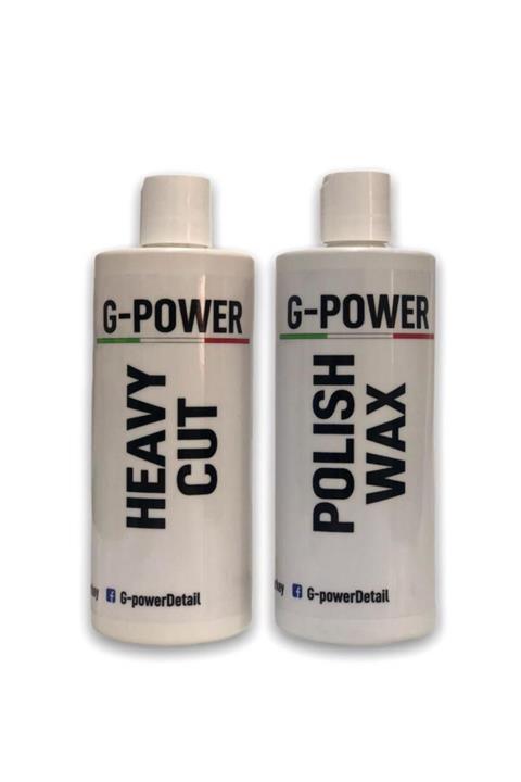 OTODOĞUŞAY G-power Heavy Cut Pasta ve Polısh Wax Cila 2li Set