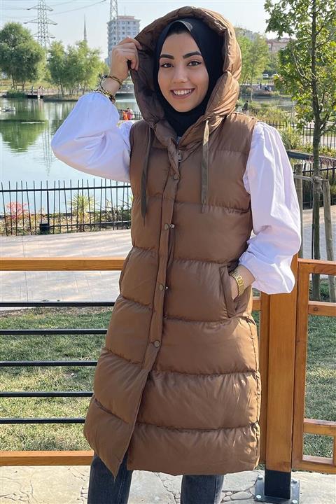 modabirsen Spor Kapüşonlu Şişme Yelek