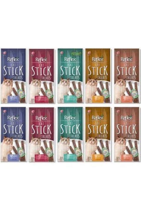 Reflex Cat Stick 10 Adet
