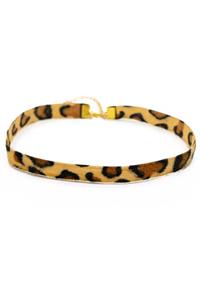 takıperest Leopar Choker Tasma Kolye