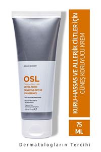 OSL Omega Skin Lab Ultrafluid Sensitive Spf 50 Uv Defence 75ml Güneş Koruyucu Krem