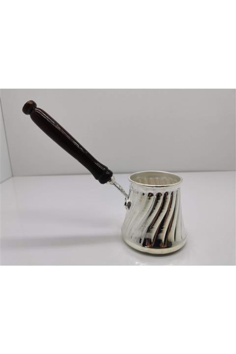 BYBİLAL Bakır Gümüş Kaplama Bektaşi Cezve