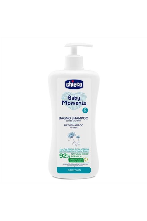 Chicco Baby Moments Doğal Saç Ve Vücut Şampuanı 750 ml