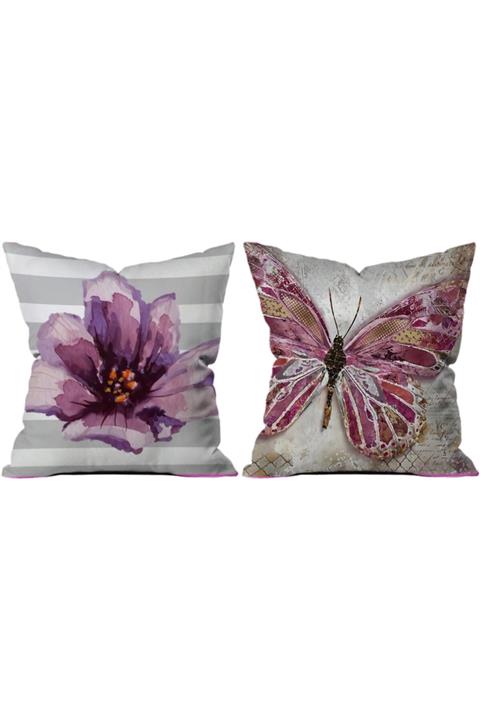 SWEET HOME ARTS 2'li Yastık Kırlent Kılıfı 300-15