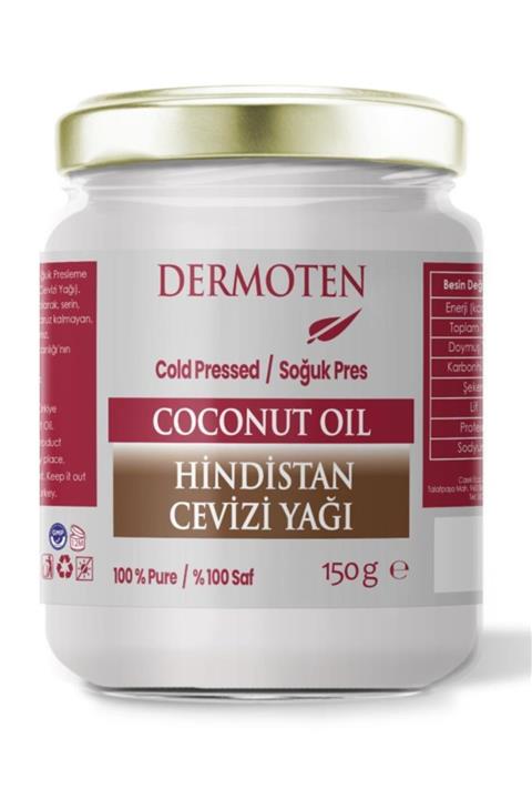 Dermoten Hindistan Cevizi Yağı 150 gr (soğuk Pres)