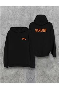 Darkia Loki Tva Variant Çift Taraf Baskılı Tasarım Kapşonlu Unisex Hoodie