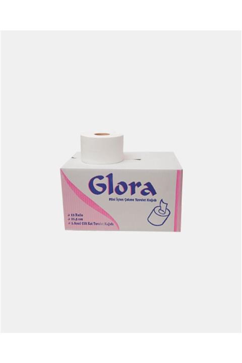 Glora Mini Içten Çekme Tuvalet Kağıdı 4.00 Kg 12 Rulo